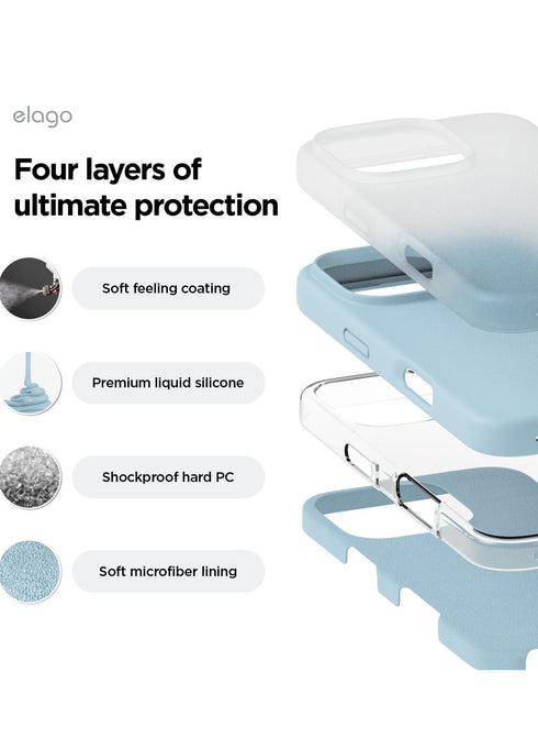 elago iPhone 16 Pro MAX Case Liquid Silicone
